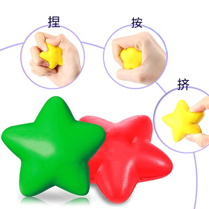 Pu Bọt 55Mm Hình Dạng Tùy Chỉnh Vòng Nụ Cười Tình Yêu Trái Tim Căng Thẳng Đồ Chơi Trái Tim Sao Căng Thẳng Bóng Cho Quà Tặng Khuyến Mãi - Product Image 5