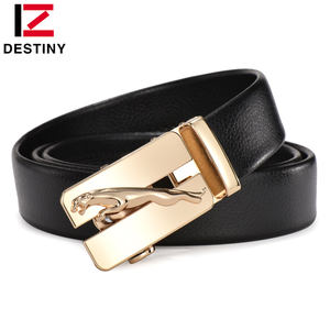 <span class=keywords><strong>Oro</strong></span> argento leopardo fibbia automatica in Pvc moda Brand di lusso da uomo cinture in pelle - Product Image 4