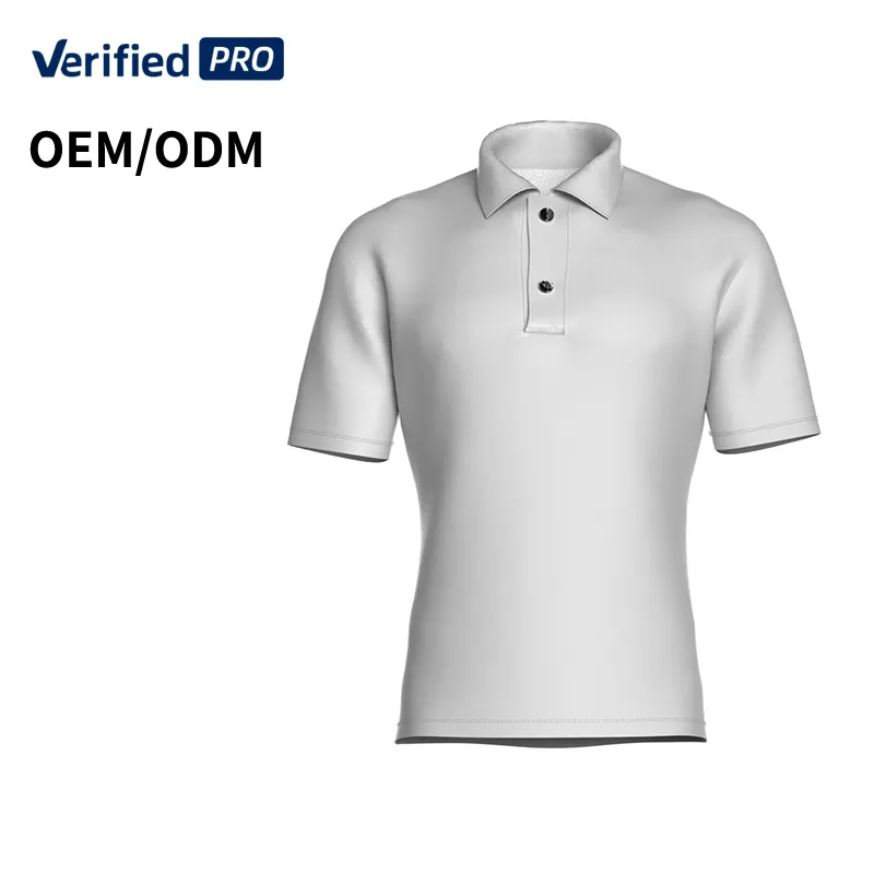 T-shirts polo unisexes imprimés personnalisés uniformes bon marché avec polo 100% polyester