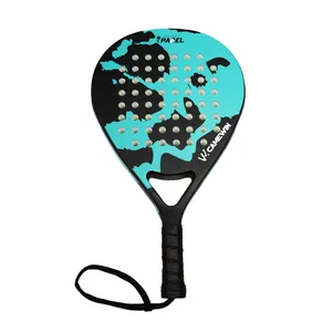 Tennis Paddle Pro Carbon Fiber Power Lite Pop Eva Schuim Strand Paddle Tennis Paddleball Racket 3K 12K 18K