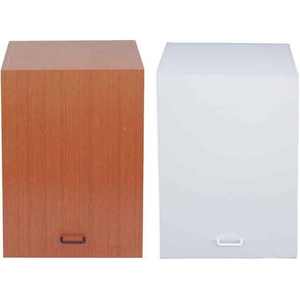 อุปกรณ์ตกแต่งภายในหน่วยผนัง40ซมสีขาว - Product Image 1