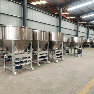 Best-selling Stainless Made Feed Mixing Machine Animal Feed Mixer Poultry Feed Mixing Machine - Product Image 5