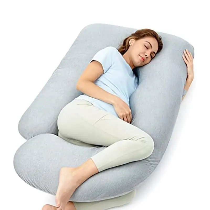 Sleeping Maternity Pillows Comfortable U Shaped Big Pregnancy Body Pillow for Side Sleep Pregnant Women
