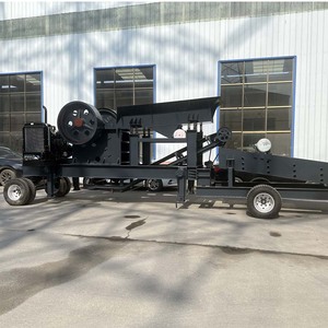 Basso prezzo portatile mini PE250 * 400 frantoio a mascella con motore diesel per l'estrazione e l'estrazione - Product Image 4