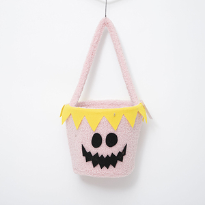 Sac à bonbons unisexe Halloween Citrouille Sorcière Design Tissu <span class=keywords><strong>Maternelle</strong></span> Scène Disposition Sac cadeau pour enfants - Product Image 2