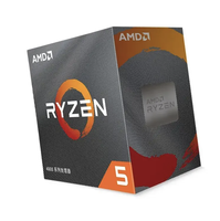 Processeur de bureau AMD R5 4500 six cœurs avec mémoire DDR4, socket AM4
