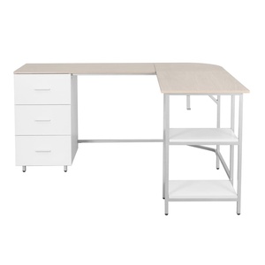 AJUNION <span class=keywords><strong>Bureau</strong></span> de jeu promotionnel au design élégant de haute qualité <span class=keywords><strong>avec</strong></span> cadre en acier et tiroirs de rangement Table d'ordinateur pour joueurs de jeux PC - Product Image 5