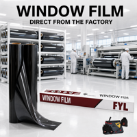 Film teinté pour vitres en céramique nano IR90 HD transparent comme du cristal IRR90% UV99% Fournisseur OEM d'usine Film solaire pour vitres automobiles