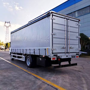 Camión cortina lateral de lona 4x2 de alta calidad y barato Una variedad de furgonetas personalizadas para la venta - Product Image 5