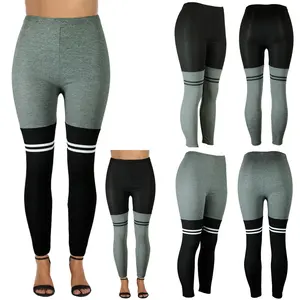 Großhandel wünschen yoga hosen-Inventar Wunsch Ebay Hotsale Spleißen Yoga Hosen Weibliche Gym Leggings Compression Gym Leggings