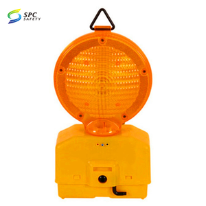 Luz de Advertencia <span class=keywords><strong>Intermitente</strong></span> LED para Barricadas, <span class=keywords><strong>con</strong></span> Base Magnética y Batería, para Seguridad Vial en Carreteras y Entradas - Product Image 4