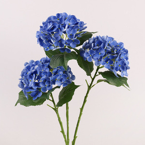 <b>Hydrangea</b> <b>Artificial</b> Flowers White Plastic Natural Touch Wedding Home Decor 90 Petals Reusable Recyclable - Product Image 3