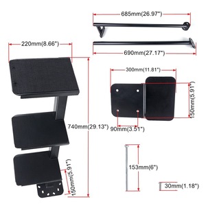 Boat Handle Steel Safety <b>Grab</b> <b>Bar</b> For Boat Retrofit Upgrade Marine Hardware - Product Image 2