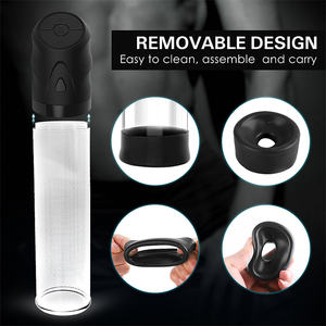 कम कीमत उच्च गुणवत्ता आदमी वैक्यूम enlarger बढ़ाने विश्राम उपकरण वृद्धि प्लास्टिक लिंग पंप - Product Image 5