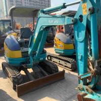 Kubota U20S U20 KUBOTA KX155/U17/U10/U15/U40/U30S/KX165 Miniexcavadora Usada A LA Venta Micro Excavadora Usada 2 Toneladas Pequeña Excavadora