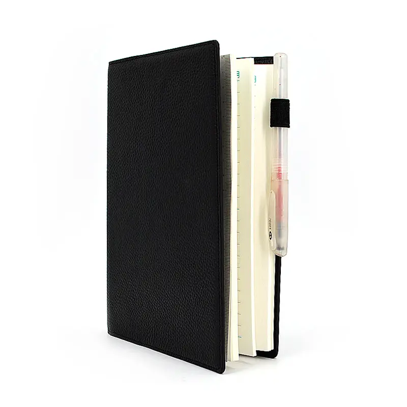 Couverture de livre broché écologique en cuir Tally Book Dairy Notebook Journaux Tally Carnet d'adresses personnalisé avec logo
