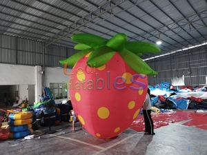 Globo Inflable Gigante Personalizado con Forma de Fresa, Modelo de Fresa Inflable para Publicidad y Promoción Agrícola - Product Image 3
