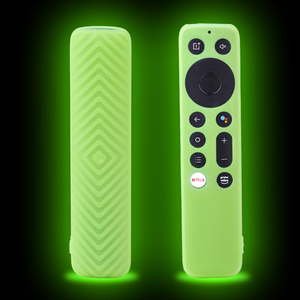 Shenzhen Usine Vente <span class=keywords><strong>OnePlus</strong></span> <span class=keywords><strong>TV</strong></span> Télécommande Silicone Housse De Protection Lumineux Bleu Vert Motif Étanche Fonction - Product Image 1
