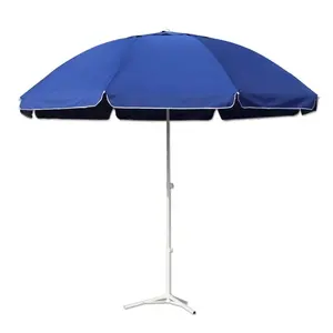 Guarda-chuva para praia, 2m de alta qualidade de design personalizado ao ar livre com impressão de logotipo, guarda-chuva de sol para praia