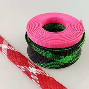Wire Sleeve Wholesale PET Braided Wire Protection Management Cable Sleeve