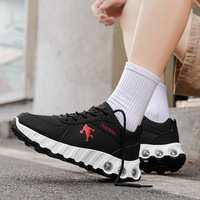 Chaussures de course légères et confortables pour hommes, tendance été, grandes tailles, baskets décontractées à lacets, exportation à l'étranger