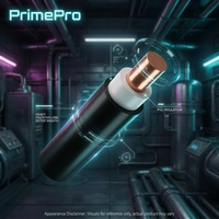 Câble d'alimentation PrimePro robuste 1 conducteur 0,6/1 kV avec isolation PVC et gaine PE, résistant aux UV, pour application directe en terre et souterraine