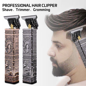 クリッパーヘビーヒッターコードレスUSBトリマー用カスタマイズ可能な男性用プロ理髪ヘア工場デザイン - Product Image 3