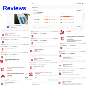 Soporte de esquí nórdico, gancho duradero y a la moda - Product Image 6