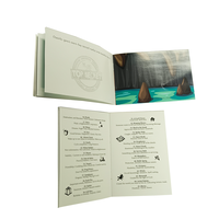 Prix d'usine, flyers et brochures promotionnelles personnalisées de haute qualité avec impression sur mesure
