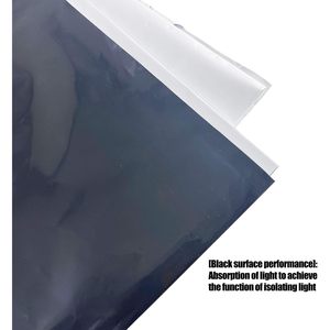 Black And White Panda <b>Film</b> 5.5 Mil Poly <b>Film</b> 10X25Ft Opaque Protective Plastic <b>Film</b> For Packaging - Product Image 4