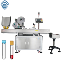 Máquina Etiquetadora Horizontal Automática de Alta Velocidad SKILT para Bolígrafos y Lápices, Aplicador de Etiquetas de Alta Eficiencia con Control de Servomotor