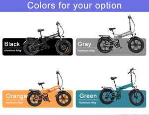 Vélo électrique de ville à prix avantageux, fourni par l'usine, vélo à pneus larges, vélo électrique pliable 750W, vélo électrique de montagne, vélo tout-terrain électrique - Product Image 2