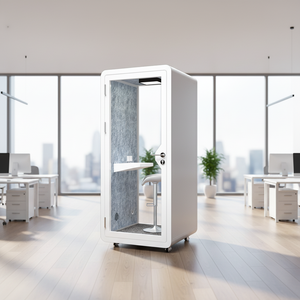 Studio d'enregistrement insonorisé et ventilé personnalisable pour la maison, idéal pour la pratique du <span class=keywords><strong>piano</strong></span>, le chant en direct et les enregistrements intérieurs - Product Image 1