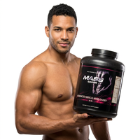 Poudre de prise de masse 5 lb, riche en protéines, énergétique, sans produits laitiers, maltodextrine, supplément végétarien, sans arômes artificiels, pour adultes