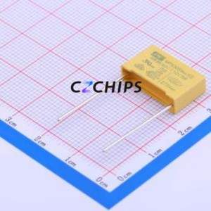 ตัวเก็บประจุความปลอดภัย X2Q2683KQ1B0180110050ES0ผ่านชิ้นส่วนรู (THT),P = 15MM 68nF 10% 305V X2 - Product Image 1