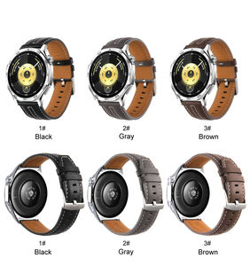 Correa <span class=keywords><strong>de</strong></span> reloj <span class=keywords><strong>de</strong></span> cuero suave con botón Original, correa <span class=keywords><strong>de</strong></span> reloj para Huawei <span class=keywords><strong>Watch</strong></span> GT6 6, correa <span class=keywords><strong>de</strong></span> cuero genuino <span class=keywords><strong>de</strong></span> 22mm, correa <span class=keywords><strong>de</strong></span> reloj transpirable - Product Image 2