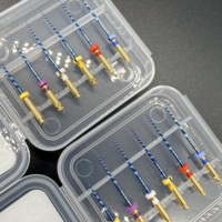 Limas Rotatorias Endodónticas de NiTi Aprobadas por la CE, Super FileNiti con Activación por Calor, Color Azul, Hechas de Aleación de NiTi
