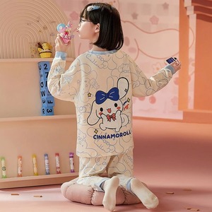 <span class=keywords><strong>Pigiama</strong></span> Casual a manica lunga <span class=keywords><strong>invernale</strong></span> in cotone con cartoni animati <span class=keywords><strong>pigiama</strong></span> per bambini <span class=keywords><strong>pigiama</strong></span> da <span class=keywords><strong>bambina</strong></span> - Product Image 2