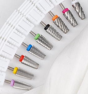 Fraise conique en carbure 3/32'' à coupe croisée 5 en 1 pour ongles, fraise en carbure 7,0 mm, accessoires de manucure et pédicure - Product Image 4