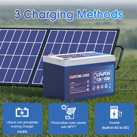 Baterai Lithium Ion Lifepo4 12v 12ah Baterai Lithium Iron Phosphate Isi Ulang Baterai Lifepo4 untuk Sistem Solar UPS