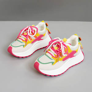 LYKU 2026 Zapatillas Deportivas Casuales para Mujer, Suela Gruesa, Transpirables, Antideslizantes, con Cordones, Moda de Primavera/Verano - Product Image 5