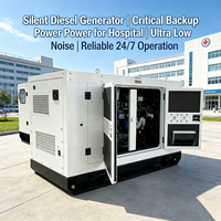 Générateur diesel professionnel 30 KVA, générateur silencieux 30 KVA, groupe électrogène diesel avec livraison rapide et ATS