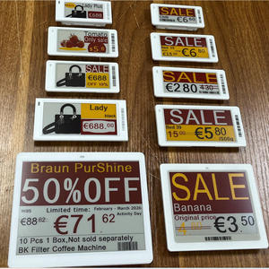 electronic <b>shelf</b> label pick with promotion 2.13 inch Ultra <b>Thin</b> Supermarket Electronic Price Label Retail ESL Solutions Epaper - Product Image 1