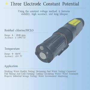 Sensor De Cloro De Alta Qualidade Com <span class=keywords><strong>4</strong></span> Testador De Qualidade De Água De Cloro De <span class=keywords><strong>20ma</strong></span> Com Clorador De Preço De Fábrica Para Tratamento De Água - Product Image 3