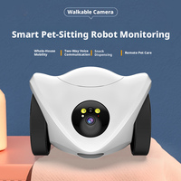 Nouvelle caméra intelligente pour friandises pour chien avec laser, alimentation automatique, surveillance de la marche, audio bidirectionnel pour chien et chat, jouet robot compagnon à distance