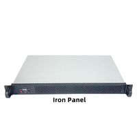 Boîtier de serveur réseau Mini-ITX industriel 1U à montage en rack, châssis court de 250 mm avec ventilateur pour HTPC, en stock