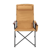 Logo personnalisé Chaise d'extérieur inclinable et légère en aluminium pour le camping avec sac de transport