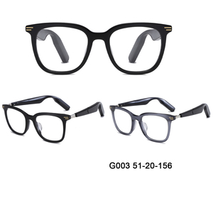 Hot bán unisex G003 kính thông minh ai trợ lý giọng nói OLED hiển thị lật kính mát không thấm nước thoải mái TR90 không dây BT - Product Image 2