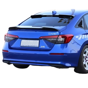 Accesorios de coche nuevo diseño CIVIC 11th 2020 alerón de techo ala ventana techo Tuning M4 estilo ABS Material 20-23 - Product Image 2