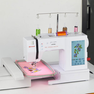 เครื่องเย็บผ้าอเนกประสงค์ MYSEW-M9 สำหรับใช้ในบ้าน เย็บปักถักร้อย เข็มเดี่ยว ใช้งานง่าย เหมาะสำหรับช่างตัดเย็บเสื้อผ้า - Product Image 5